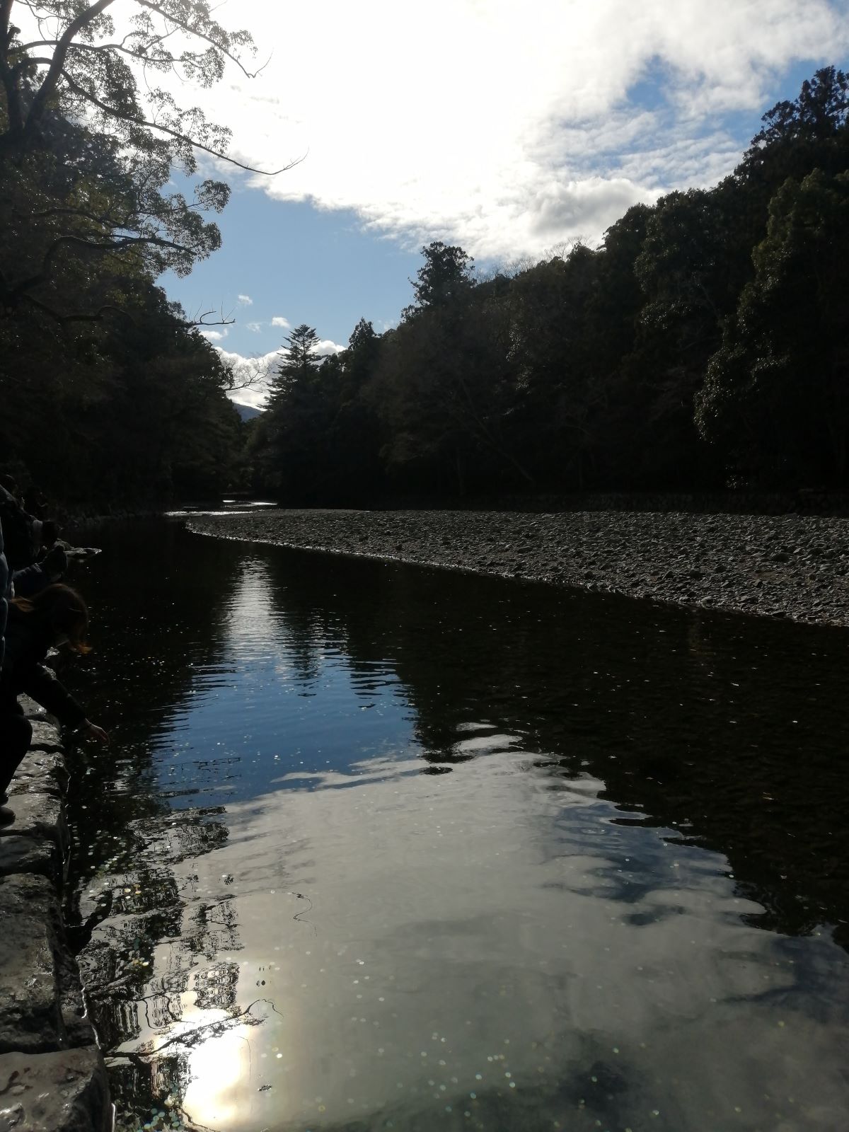 伊勢神宮五十鈴川
